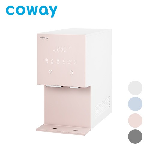 [렌탈][코웨이 공식판매처] 코웨이 아이콘 얼음 냉온정수기 CHPI-7400N 아이스핑크 / 의무약정기간 6년 + 방문관리(4개월관리) / 등록비 무료