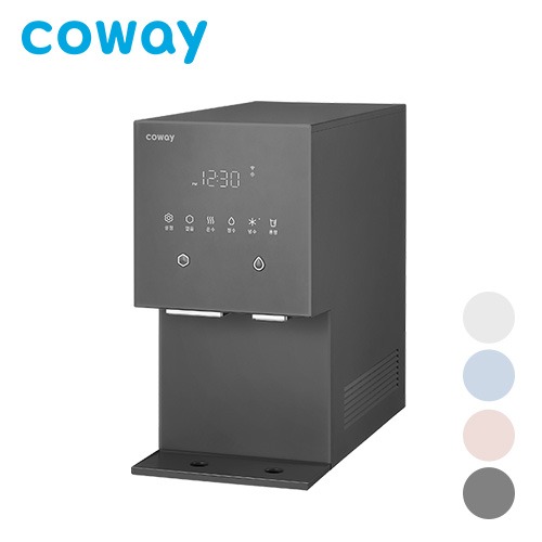 [렌탈][코웨이 공식판매처] 코웨이 아이콘 얼음 냉정수기 CPI-7400N 아이스그레이 / 의무약정기간 6년 + 방문관리(4개월관리) / 등록비 무료