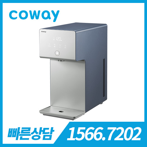 [렌탈][코웨이 공식판매처] 코웨이 아이콘 정수기 CHP-7210N 민트 그린 / 의무약정기간 6년 + 방문관리 / 등록비 무료